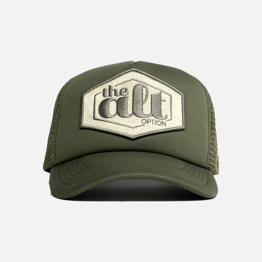 The OTHER Trucker Hat - Winter Moss